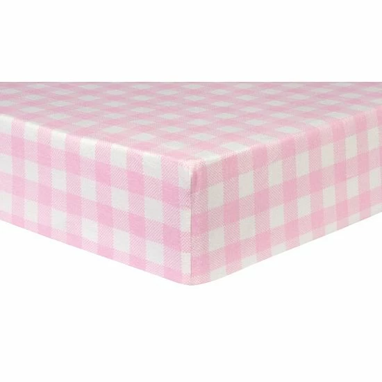 Trend Lab Buffalo Check Deluxe Flannel Fitted Crib Sheet 3 Trend Lab Buffalo Check Deluxe Flannel Fitted Crib Sheet