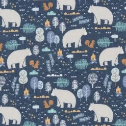 Trend Lab Bear Crossing Flannel Fitted Crib Sheet -Trend Lab shop unnamed file 11