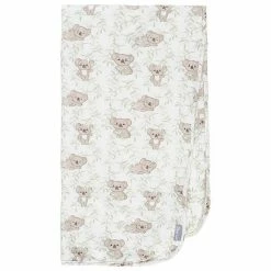 Trend Lab Koala Vine Jumbo Flannel Swaddle Blanket