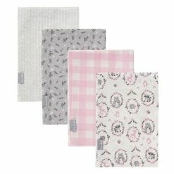 Trend Lab Sweet Forest Friends 4-Pack Baby Blankets
