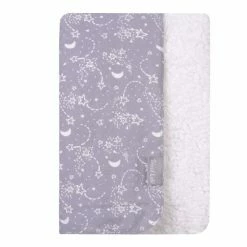 Trend Lab Space Deep Pile Plush Baby Blanket Grey White -Trend Lab shop unnamed file 250