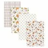 Trend Lab 4-pk. Wild Bunch Flannel Swaddle Blankets -Trend Lab shop unnamed file 262