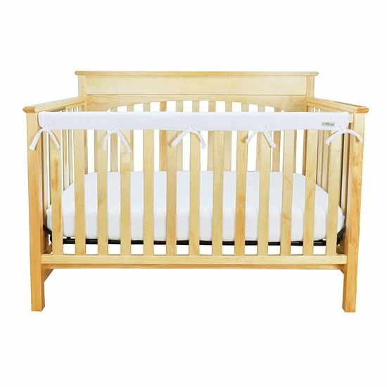 Trend Lab CribWrap Narrow Rail Cover - White 3 Trend Lab CribWrap Narrow Rail Cover - White