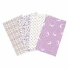Trend Lab Llamas & Unicorns 4-pk. Flannel Burp Cloths -Trend Lab shop unnamed file 284