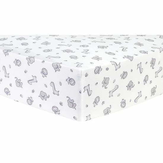 Trend Lab Safari Chevron Deluxe Flannel Fitted Crib Sheet 3 Trend Lab Safari Chevron Deluxe Flannel Fitted Crib Sheet