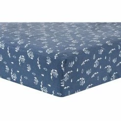 Trend Lab Big Sky Mountains Flannel Fitted Crib Sheet