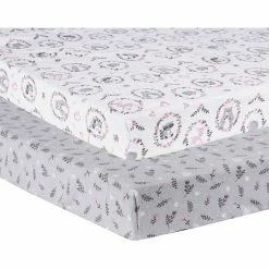 Trend Lab Sweet Forest Friends 2-Pack Playard Sheets