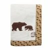 Trend Lab Northwoods Wildlife Framed Fleece Receiving Blanket Bear -Trend Lab shop unnamed file 473