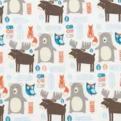 Trend Lab Scandi Forest Deluxe Flannel Fitted Crib Sheet -Trend Lab shop unnamed file 493