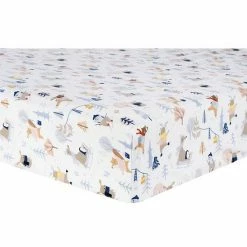 Trend Lab Winter Park Flannel Fitted Crib Sheet