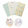 Trend Lab Mint Jungle 6-Piece Bib & Burp Cloth Set -Trend Lab shop unnamed file 518