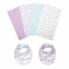 Trend Lab Unicorns & Flower 6-Piece Bib & Burp Cloth Set -Trend Lab shop unnamed file 529