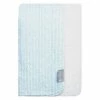 Trend Lab Aqua Herringbone Flannel & Faux Shearling Baby Blanket -Trend Lab shop unnamed file 564