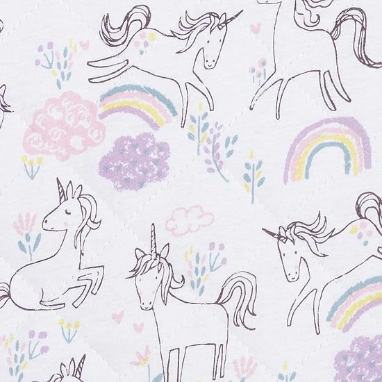Trend Lab Unicorns Quilted Jersey Changing Pad Cover 5 Trend Lab Unicorns Quilted Jersey Changing Pad Cover - Image 3