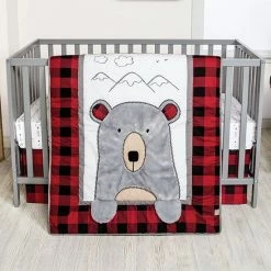 Trend Lab Peak-a-Bear 3 Piece Crib Bedding Set -Trend Lab shop unnamed file 660