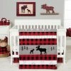 Trend Lab Lumberjack Moose 3 Piece Crib Bedding Set -Trend Lab shop unnamed file 667