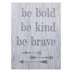 Trend Lab "Be Bold, Be Kind, Be Brave" Canvas Wall Art