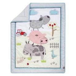 Trend Lab Farm Stack 4-Piece Crib Bedding Set -Trend Lab shop unnamed file 70