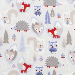Trend Lab Winter Forest Deluxe Flannel Fitted Crib Sheet -Trend Lab shop unnamed file 720