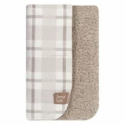 Trend Lab Plaid Flannel & Faux-Shearling Blanket -Trend Lab shop unnamed file 736