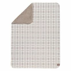 Trend Lab Plaid Flannel & Faux-Shearling Blanket -Trend Lab shop unnamed file 738