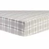 Trend Lab Plaid Deluxe Flannel Fitted Crib Sheet -Trend Lab shop unnamed file 739