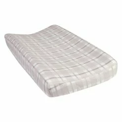 Trend Lab Plaid Deluxe Flannel Changing Pad Cover