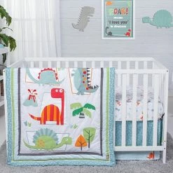 Trend Lab Dinosaur Roar 3-pc. Crib Bedding Set