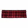 Trend Lab Red And Black Buffalo Check Window Valance -Trend Lab shop unnamed file 8