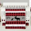 Trend Lab Lumberjack Moose 6 Piece Crib Bedding Set -Trend Lab shop unnamed file 81