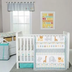 Trend Lab Lullaby Jungle 6-pc. Crib Bedding Set