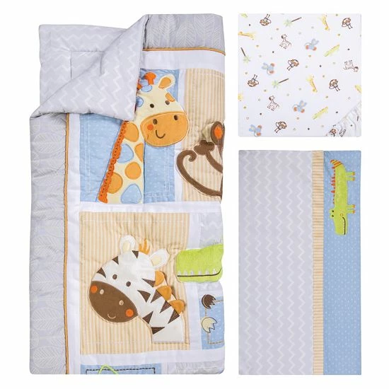 Trend Lab Jungle Fun 6-pc. Crib Bedding Set 10 Trend Lab Jungle Fun 6-pc. Crib Bedding Set - Image 8