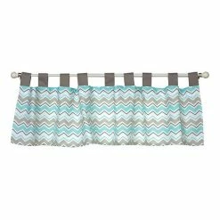 Trend Lab Seashore Waves Window Valence