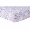 Trend Lab Print Crib Sheet Purple Floral 1 Trend Lab Print Crib Sheet Purple Floral -Trend Lab shop unnamed file 896