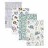 Trend Lab Dino Safari 4-Pack Baby Flannel Blankets -Trend Lab shop unnamed file 907