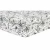 Trend Lab Floral Deluxe Flannel Fitted Crib Sheet