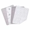 Trend Lab 4-pk. Gray & White Circles Burp Cloth Set 2 Trend Lab 4-pk. Gray & White Circles Burp Cloth Set -Trend Lab shop unnamed file 95